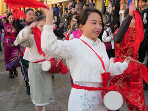 Celebració de l'any nou xinès, el 4723, any de la Serp, a Girona