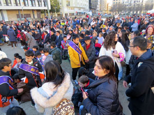 Celebració de l'any nou xinès, el 4723, any de la Serp, a Girona