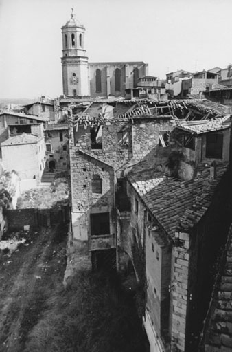Antic internat de la Immaculada, col·legi dels Maristes al carrer Claveria. 1987