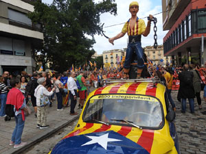 Diada Nacional 2025. Manifestaci&oacute; unit&agrave;ria per la Independ&egrave;ncia