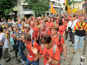 Diada Nacional 2025. Manifestaci&oacute; unit&agrave;ria per la Independ&egrave;ncia