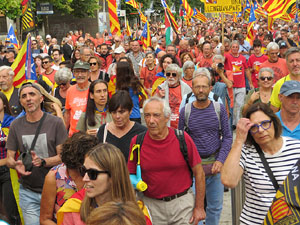 Diada Nacional 2025. Manifestaci&oacute; unit&agrave;ria per la Independ&egrave;ncia