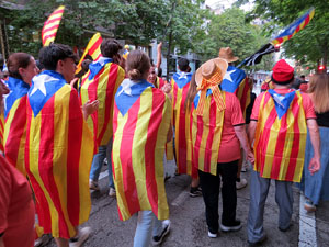 Diada Nacional 2025. Manifestaci&oacute; unit&agrave;ria per la Independ&egrave;ncia