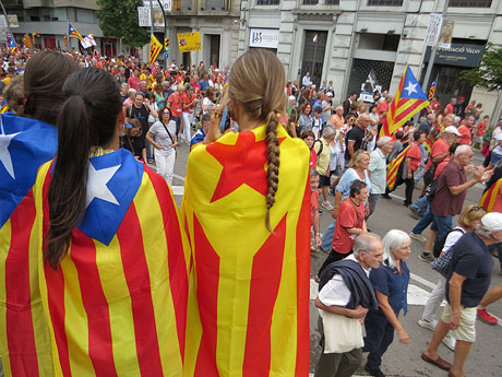 Diada Nacional 2025. Manifestaci&oacute; per la Independ&egrave;ncia