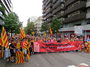 Diada Nacional 2025. Manifestaci&oacute; unit&agrave;ria per la Independ&egrave;ncia