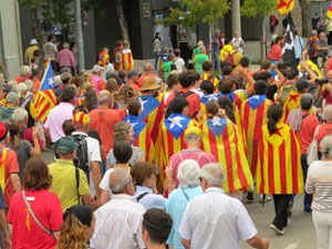 Diada Nacional 2025. Manifestaci&oacute; unit&agrave;ria per la Independ&egrave;ncia