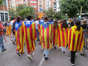 Diada Nacional 2025. Manifestaci&oacute; unit&agrave;ria per la Independ&egrave;ncia