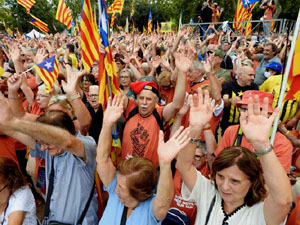 Diada Nacional 2025. Manifestaci&oacute; unit&agrave;ria per la Independ&egrave;ncia