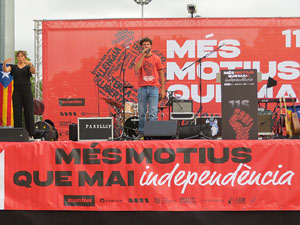 Diada Nacional 2025. Manifestaci&oacute; unit&agrave;ria per la Independ&egrave;ncia