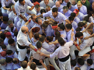 Fires de Sant Narc&iacute;s 2024. Diada castellera amb Marrecs de salt, Minyons de Terrassa i Capgrossos de Matar&oacute;