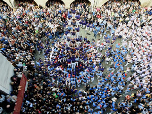 Fires de Sant Narc&iacute;s 2024. Diada castellera amb Marrecs de salt, Minyons de Terrassa i Capgrossos de Matar&oacute;