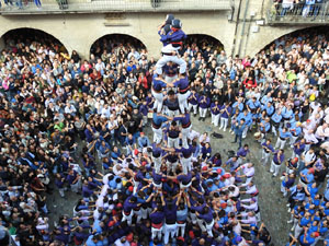 Fires de Sant Narc&iacute;s 2024. Diada castellera amb Marrecs de salt, Minyons de Terrassa i Capgrossos de Matar&oacute;