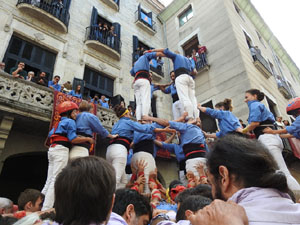 Fires de Sant Narc&iacute;s 2024. Diada castellera amb Marrecs de salt, Minyons de Terrassa i Capgrossos de Matar&oacute;