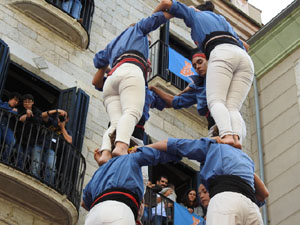 Fires de Sant Narc&iacute;s 2024. Diada castellera amb Marrecs de salt, Minyons de Terrassa i Capgrossos de Matar&oacute;