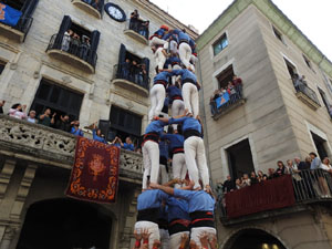 Fires de Sant Narc&iacute;s 2024. Diada castellera amb Marrecs de salt, Minyons de Terrassa i Capgrossos de Matar&oacute;