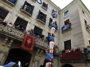 Fires de Sant Narc&iacute;s 2024. Diada castellera amb Marrecs de salt, Minyons de Terrassa i Capgrossos de Matar&oacute;
