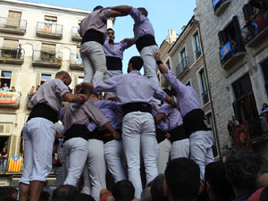 Fires de Sant Narc&iacute;s 2024. Diada castellera amb Marrecs de salt, Minyons de Terrassa i Capgrossos de Matar&oacute;