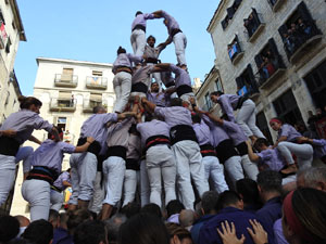Fires de Sant Narc&iacute;s 2024. Diada castellera amb Marrecs de salt, Minyons de Terrassa i Capgrossos de Matar&oacute;