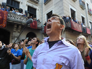 Fires de Sant Narc&iacute;s 2024. Diada castellera amb Marrecs de salt, Minyons de Terrassa i Capgrossos de Matar&oacute;
