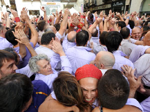 Fires de Sant Narc&iacute;s 2024. Diada castellera amb Marrecs de salt, Minyons de Terrassa i Capgrossos de Matar&oacute;