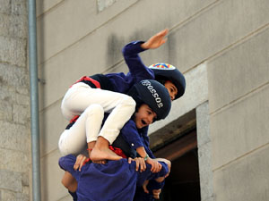 Fires de Sant Narc&iacute;s 2024. Diada castellera amb Marrecs de salt, Minyons de Terrassa i Capgrossos de Matar&oacute;