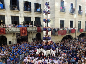 Fires de Sant Narc&iacute;s 2024. Diada castellera amb Marrecs de salt, Minyons de Terrassa i Capgrossos de Matar&oacute;