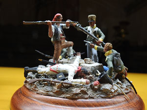 Fires de Sant Narc&iacute;s 2024. Exposici&oacute; Soldat de Plom a l'esgl&eacute;sia de Sant Lluc