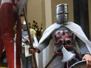 Fires de Sant Narc&iacute;s 2024. Exposici&oacute; Soldat de Plom a l'esgl&eacute;sia de Sant Lluc