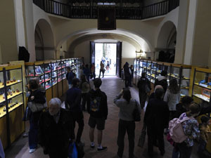 Fires de Sant Narc&iacute;s 2024. Exposici&oacute; Soldat de Plom a l'esgl&eacute;sia de Sant Lluc