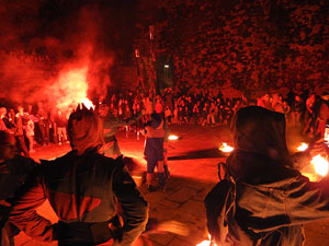 Fires de Sant Narc&iacute;s 2024. Correfoc amb els Trons de l'Onyar