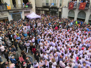 Fires de Sant Narc&iacute;s 2025. Diada castellera amb Marrecs de salt, Minyons de Terrassa i Capgrossos de Matar&oacute;
