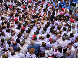 Fires de Sant Narc&iacute;s 2025. Diada castellera amb Marrecs de salt, Minyons de Terrassa i Capgrossos de Matar&oacute;