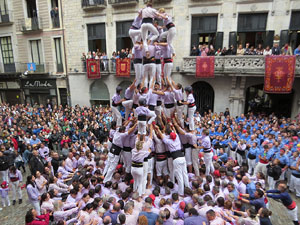 Fires de Sant Narc&iacute;s 2025. Diada castellera amb Marrecs de salt, Minyons de Terrassa i Capgrossos de Matar&oacute;