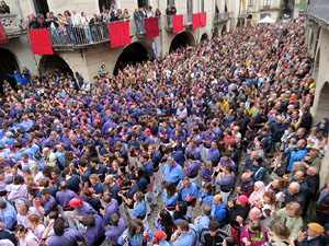 Fires de Sant Narc&iacute;s 2025. Diada castellera amb Marrecs de salt, Minyons de Terrassa i Capgrossos de Matar&oacute;