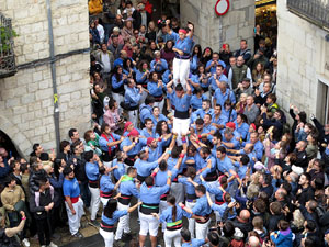 Fires de Sant Narcís 2025. Diada castellera amb Marrecs de salt, Minyons de Terrassa i Capgrossos de Mataró