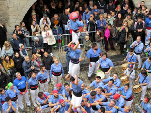 Fires de Sant Narcís 2025. Diada castellera amb Marrecs de salt, Minyons de Terrassa i Capgrossos de Mataró