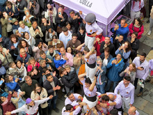 Fires de Sant Narcís 2025. Diada castellera amb Marrecs de salt, Minyons de Terrassa i Capgrossos de Mataró