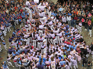 Fires de Sant Narcís 2025. Diada castellera amb Marrecs de salt, Minyons de Terrassa i Capgrossos de Mataró