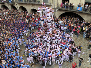 Fires de Sant Narcís 2025. Diada castellera amb Marrecs de salt, Minyons de Terrassa i Capgrossos de Mataró