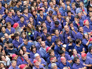 Fires de Sant Narcís 2025. Diada castellera amb Marrecs de salt, Minyons de Terrassa i Capgrossos de Mataró