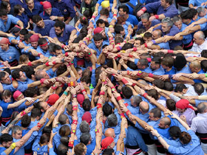 Fires de Sant Narcís 2025. Diada castellera amb Marrecs de salt, Minyons de Terrassa i Capgrossos de Mataró