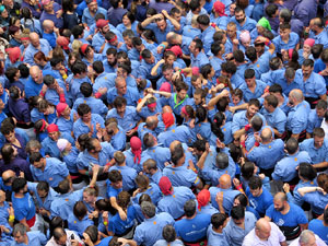 Fires de Sant Narcís 2025. Diada castellera amb Marrecs de salt, Minyons de Terrassa i Capgrossos de Mataró