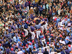 Fires de Sant Narcís 2025. Diada castellera amb Marrecs de salt, Minyons de Terrassa i Capgrossos de Mataró