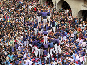 Fires de Sant Narcís 2025. Diada castellera amb Marrecs de salt, Minyons de Terrassa i Capgrossos de Mataró