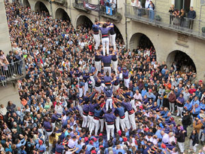 Fires de Sant Narcís 2025. Diada castellera amb Marrecs de salt, Minyons de Terrassa i Capgrossos de Mataró