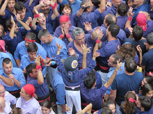 Fires de Sant Narcís 2025. Diada castellera amb Marrecs de salt, Minyons de Terrassa i Capgrossos de Mataró