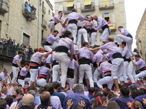Fires de Sant Narcís 2025. Diada castellera amb Marrecs de salt, Minyons de Terrassa i Capgrossos de Mataró