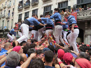 Fires de Sant Narc&iacute;s 2025. Diada castellera amb Marrecs de salt, Minyons de Terrassa i Capgrossos de Matar&oacute;