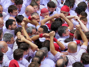Fires de Sant Narc&iacute;s 2025. Diada castellera amb Marrecs de salt, Minyons de Terrassa i Capgrossos de Matar&oacute;