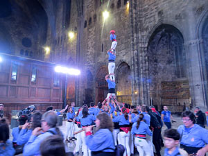 Fires de Sant Narcís 2025. Pilar a les escales de la Catedral